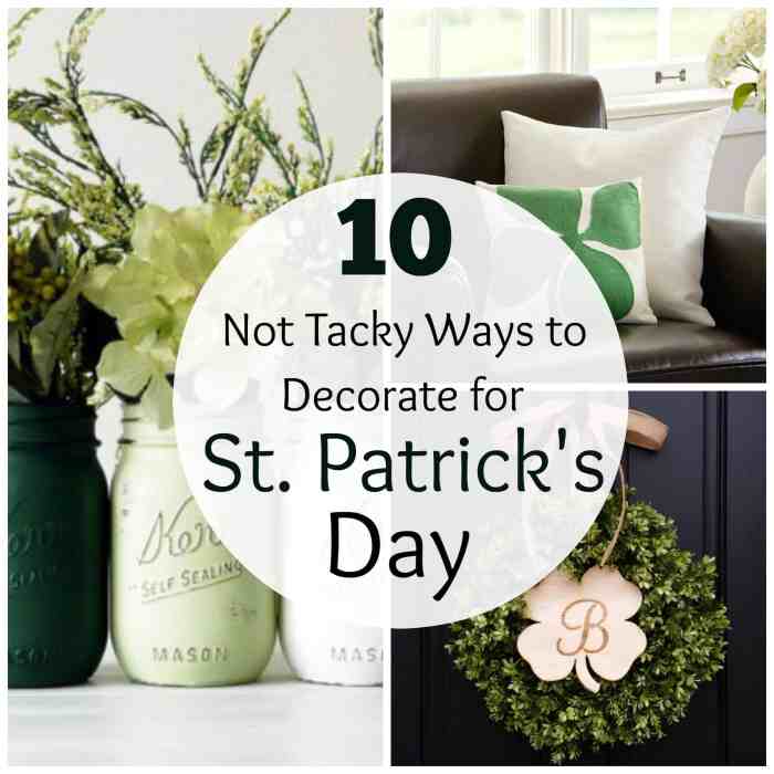 St patrick's day wall decor