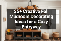 Entryway table decor ideas