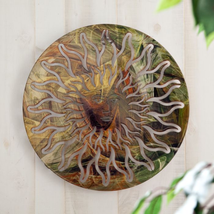 Outdoor metal wall decor