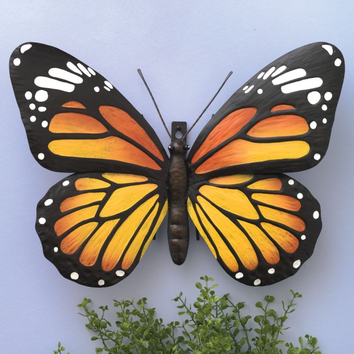 Butterfly wall art decor