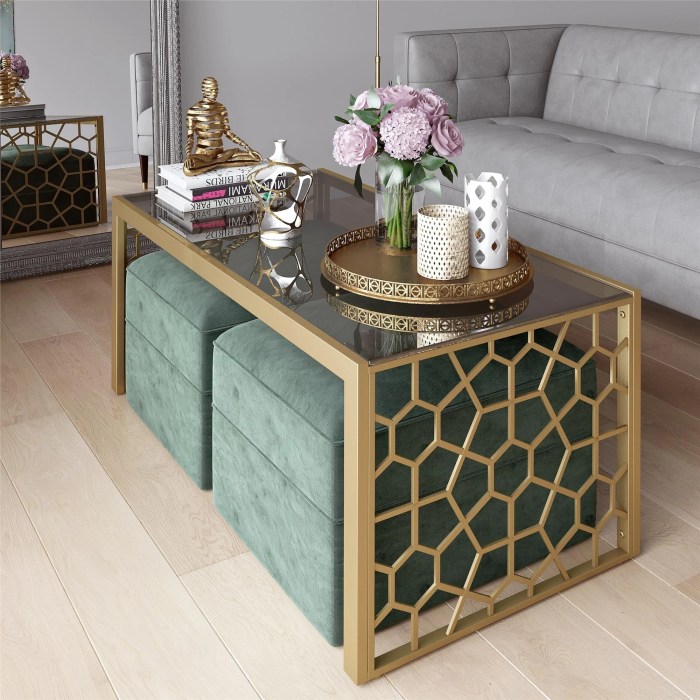 Coffee table decor ideas for living room