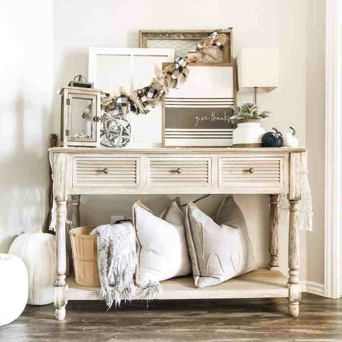 Console table decor ideas pinterest