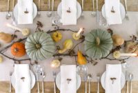 Dining table fall decor ideas