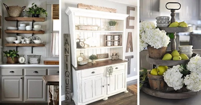 Farmhouse kitchen wall decor