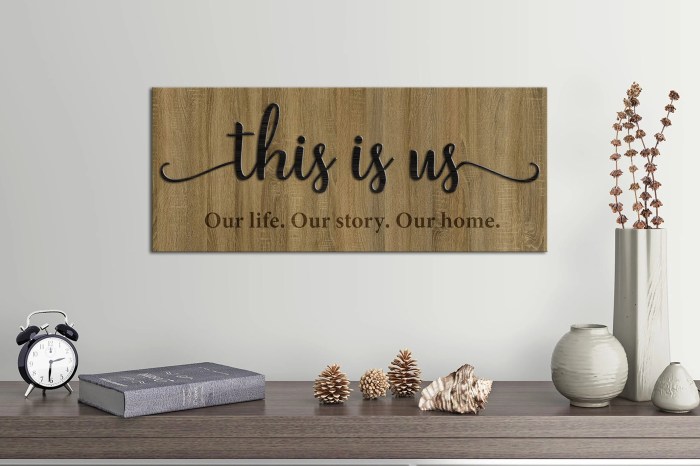 This is us wall decor