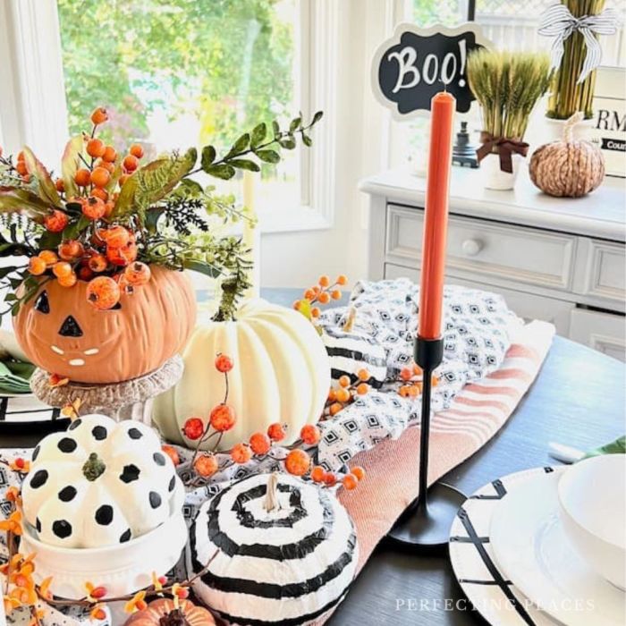 Halloween dining table decor ideas